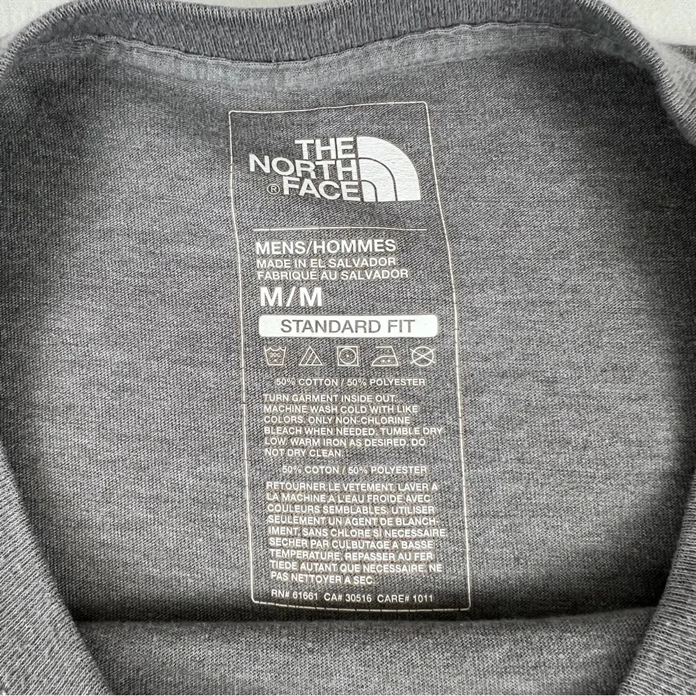 The North Face Grey Long Sleeve, Expedition‎ Proven Shirt, Size M